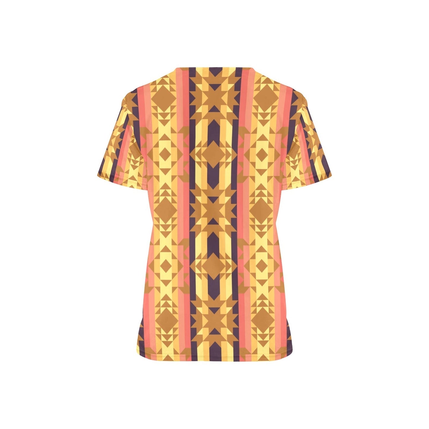 Infinite Sunset All Over Print Scrub Top Scrub Top e-joyer