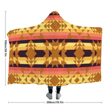 Load image into Gallery viewer, Infinite Sunset Hooded Blanket 49 Dzine 
