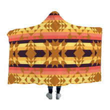 Load image into Gallery viewer, Infinite Sunset Hooded Blanket 49 Dzine 
