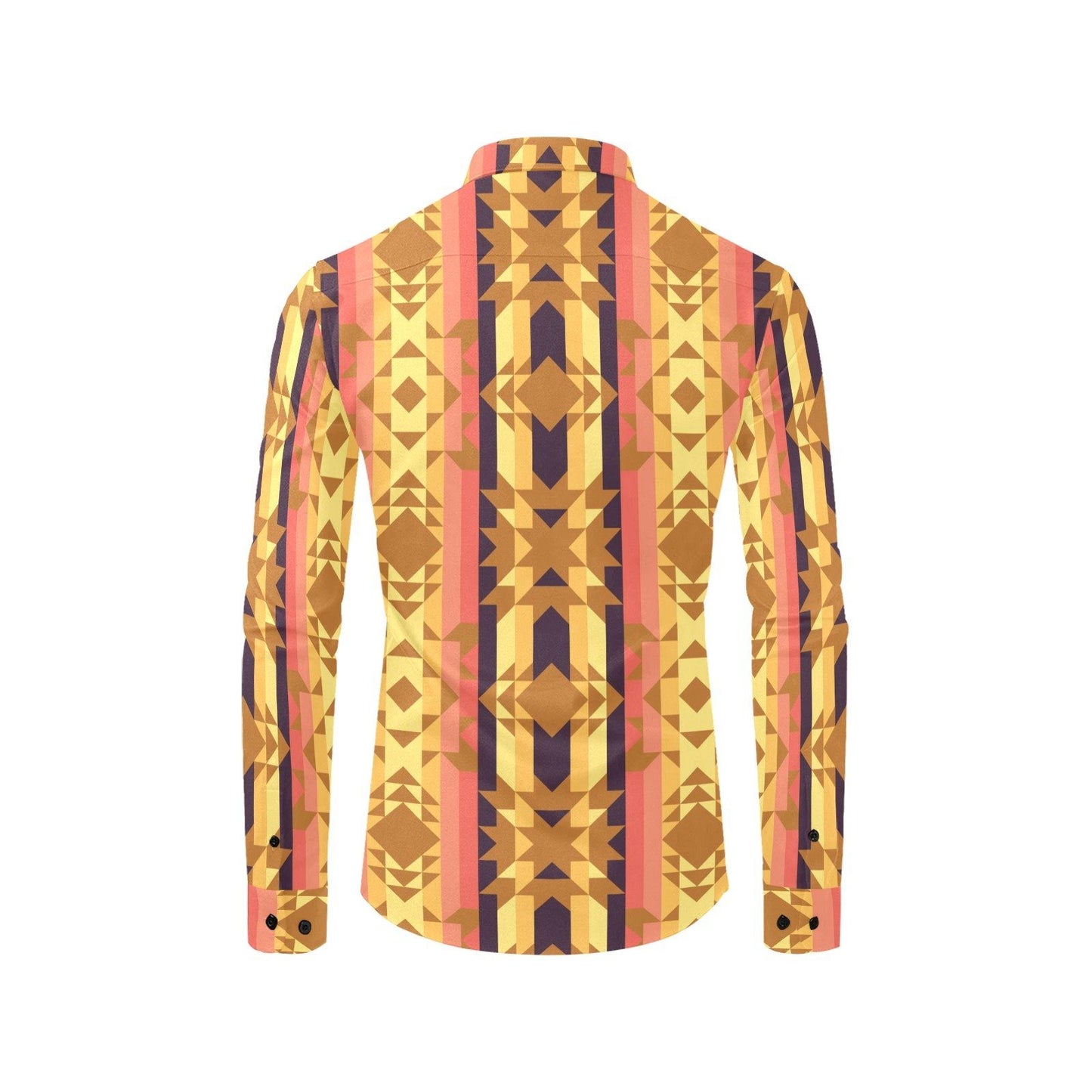 Infinite Sunset Men's All Over Print Casual Dress Shirt (Model T61) Men's Dress Shirt (T61) e-joyer