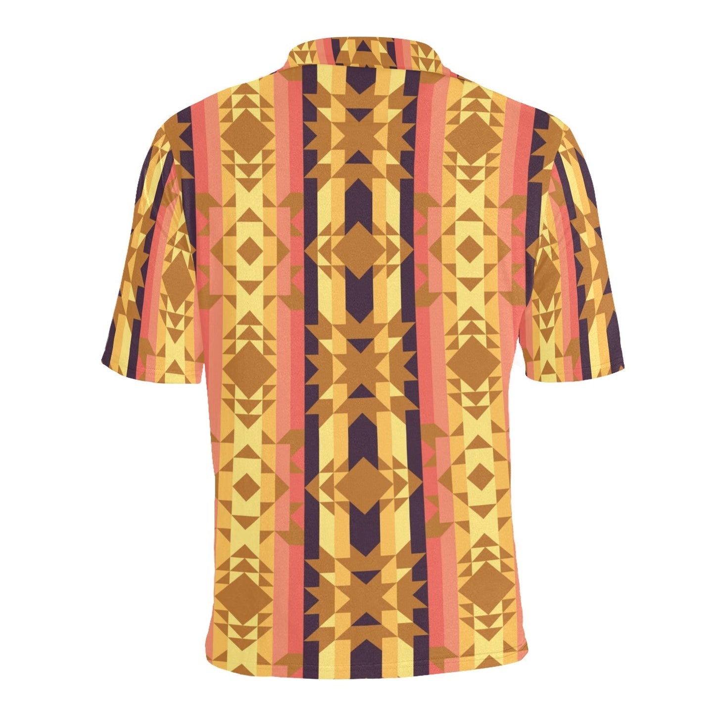 Infinite Sunset Men's All Over Print Polo Shirt (Model T55) Men's Polo Shirt (Model T55) e-joyer