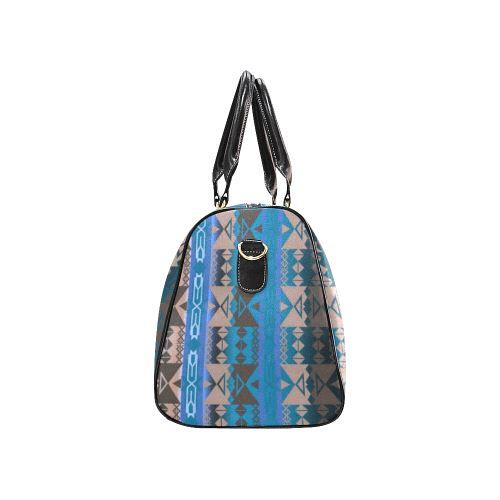 Inside the Paint Clan Lodge New Waterproof Travel Bag/Large (Model 1639) Waterproof Travel Bags (1639) e-joyer