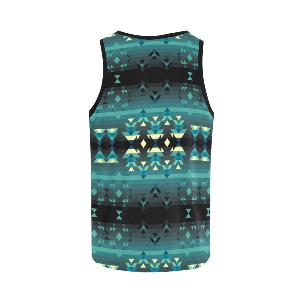 Inspire Green All Over Print Tank Top for Women (Model T43) All Over Print Tank Top for Women (T43) e-joyer