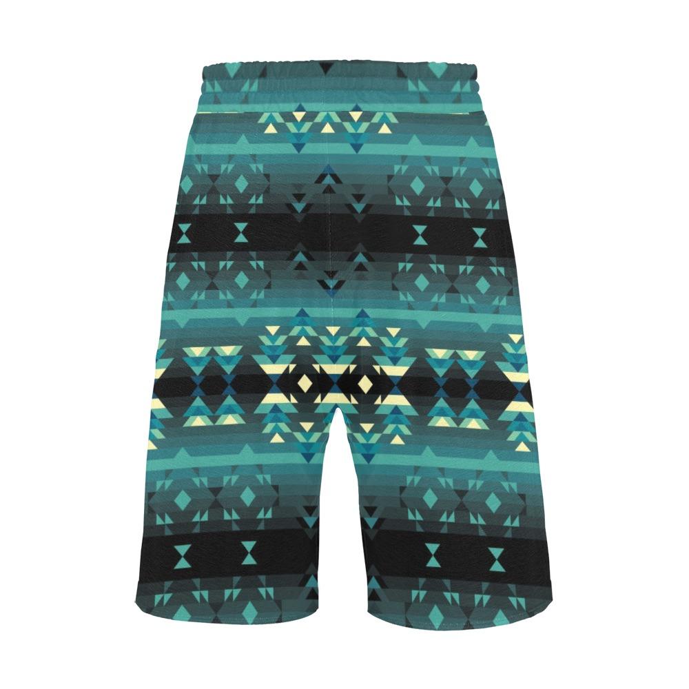 Inspire Green Men's All Over Print Casual Shorts (Model L23) short e-joyer