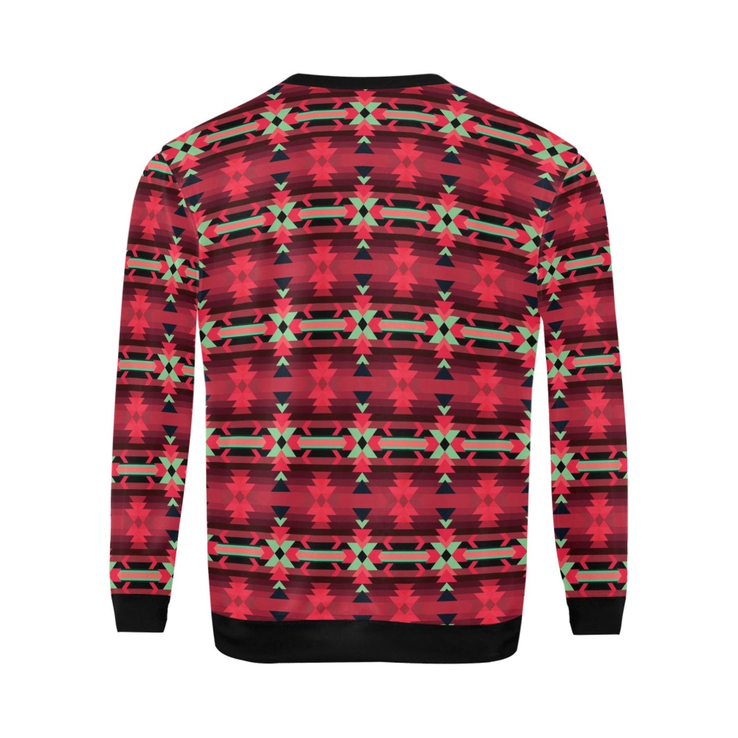 Inspire Velour All Over Print Crewneck Sweatshirt for Men (Model H18) shirt e-joyer