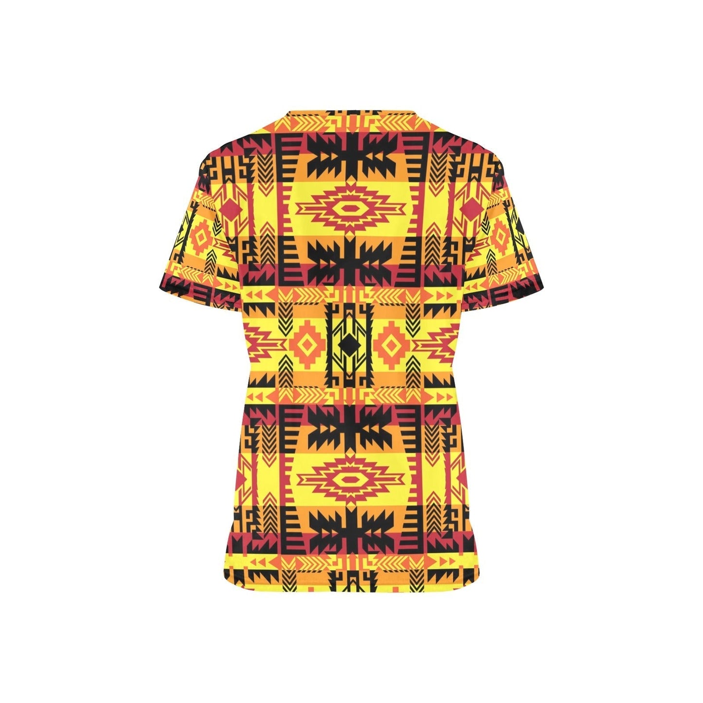 Journey of Generations All Over Print Scrub Top Scrub Top e-joyer