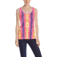 Load image into Gallery viewer, Kaleidoscope Dragonfly All Over Print Tank Top for Women (Model T43) All Over Print Tank Top for Women (T43) e-joyer 
