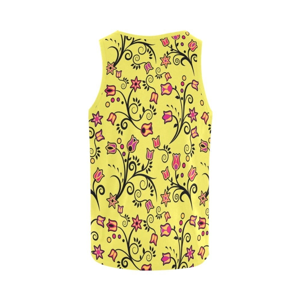 Key Lime Star All Over Print Tank Top for Women (Model T43) All Over Print Tank Top for Women (T43) e-joyer