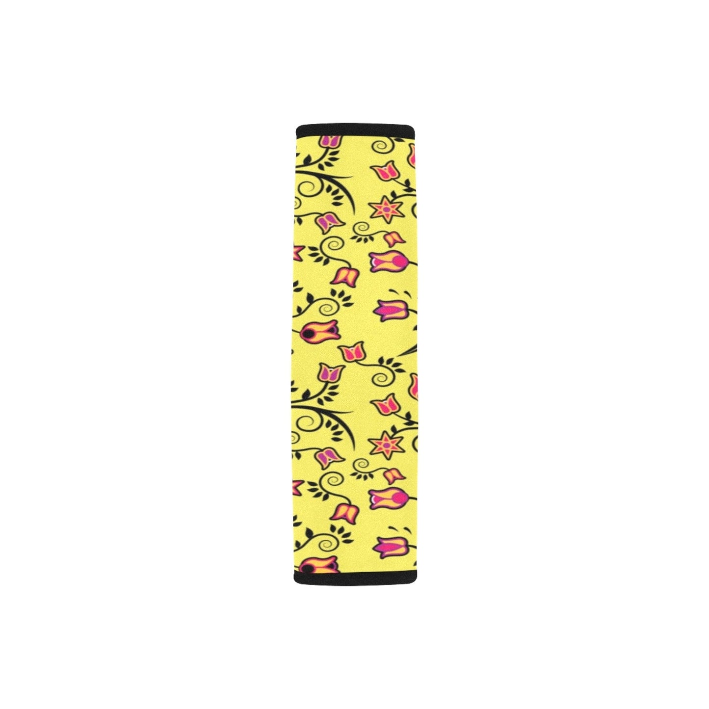 Key Lime Star Car Seat Belt Cover 7''x12.6'' (Pack of 2) Car Seat Belt Cover 7x12.6 (Pack of 2) e-joyer