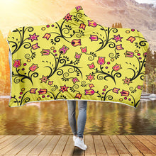 Load image into Gallery viewer, Key Lime Star Hooded Blanket blanket 49 Dzine 
