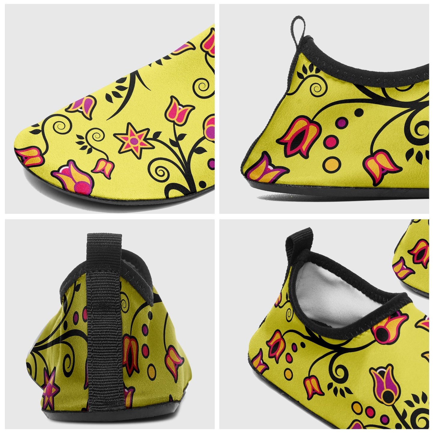 Key Lime Star Sockamoccs Slip On Shoes Herman