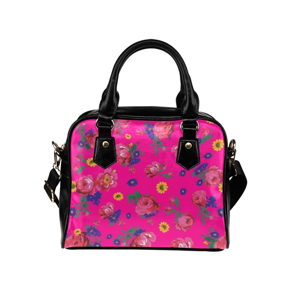 Kokum Ceremony Pink Shoulder Handbag (Model 1634) Shoulder Handbags (1634) e-joyer