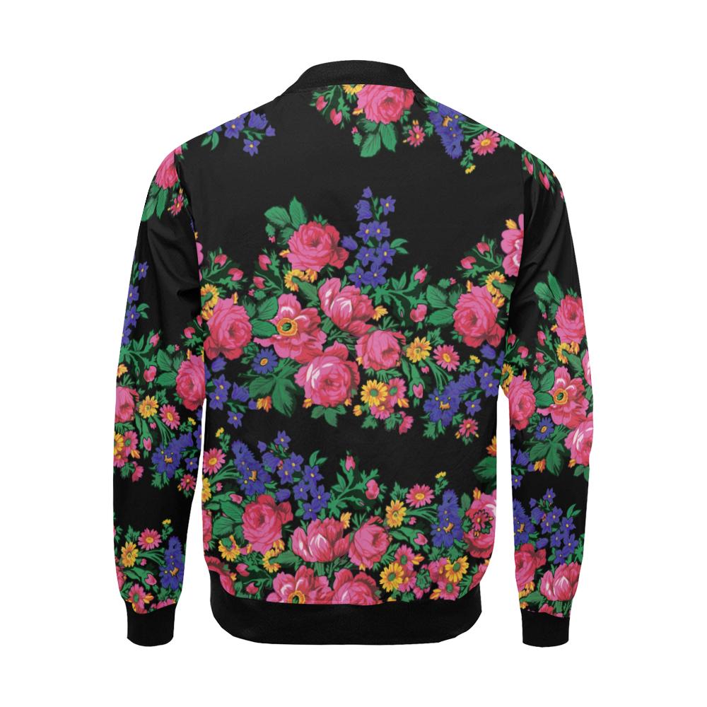 Kokum's Revenge-Black All Over Print Bomber Jacket for Men/Large Size (Model H19) All Over Print Bomber Jacket for Men/Large (H19) e-joyer