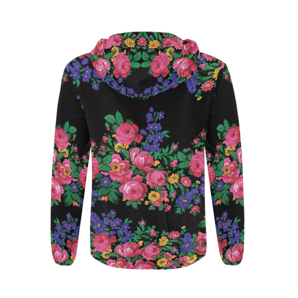 Kokum's Revenge-Black All Over Print Full Zip Hoodie for Men (Model H14) All Over Print Full Zip Hoodie for Men (H14) e-joyer