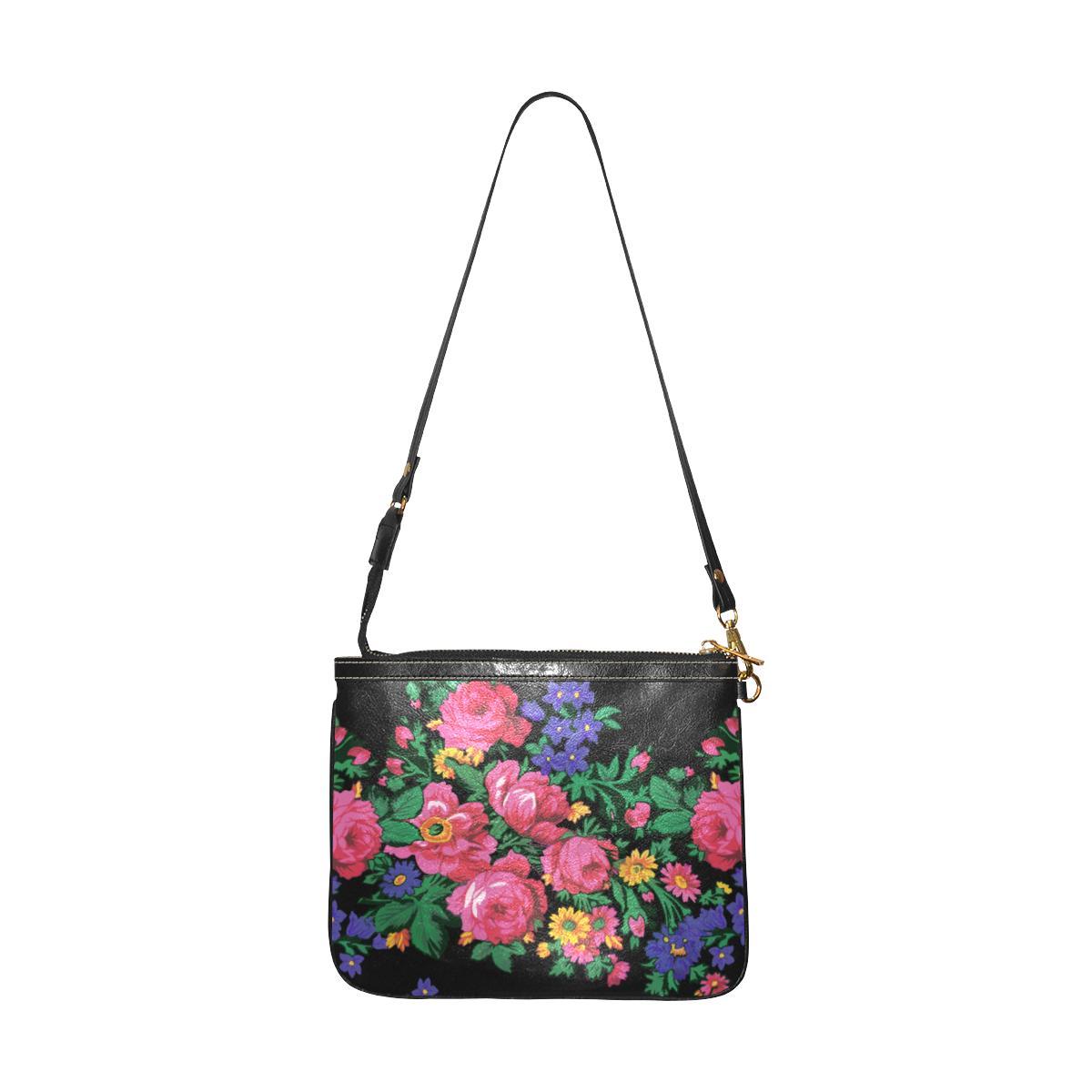 Kokum's Revenge-Black Small Shoulder Bag (Model 1710) Small Shoulder Bag (1710) e-joyer