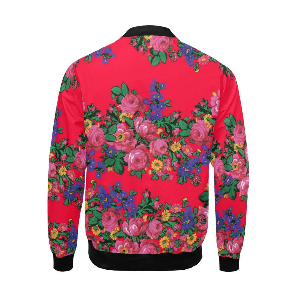 Kokum's Revenge- Dahlia All Over Print Bomber Jacket for Men/Large Size (Model H19) All Over Print Bomber Jacket for Men/Large (H19) e-joyer