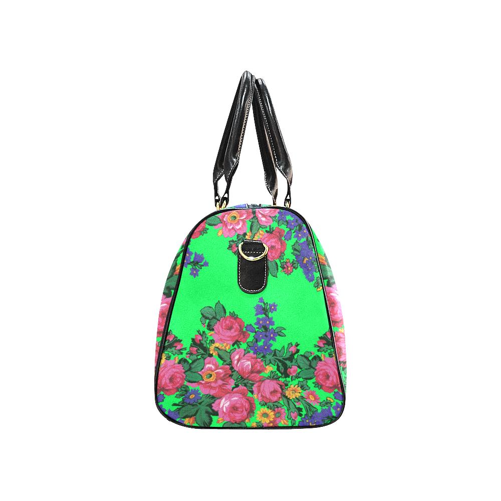 Kokum's Revenge Green New Waterproof Travel Bag/Large (Model 1639) Waterproof Travel Bags (1639) e-joyer