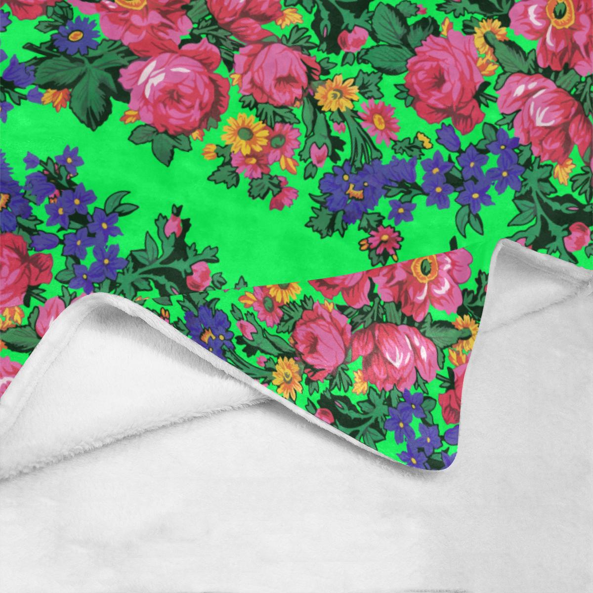 Kokum's Revenge Green Ultra-Soft Micro Fleece Blanket 50"x60" Ultra-Soft Blanket 50''x60'' e-joyer