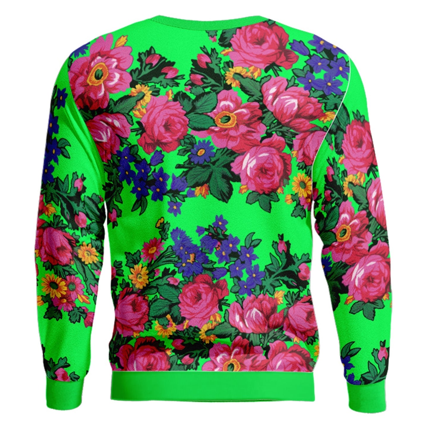 Kokum's Revenge Green Unisex Crewneck Long Sleeve Top 49 Dzine