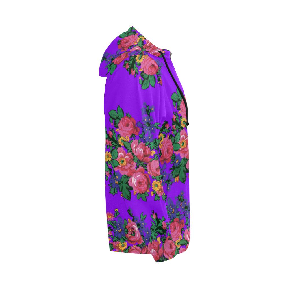 Kokum's Revenge-Lilac All Over Print Full Zip Hoodie for Men (Model H14) All Over Print Full Zip Hoodie for Men (H14) e-joyer