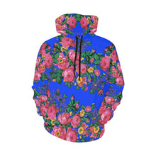 Load image into Gallery viewer, Kokum&#39;s Revenge- Royal All Over Print Hoodie for Women (USA Size) (Model H13) All Over Print Hoodie for Women (H13) e-joyer 
