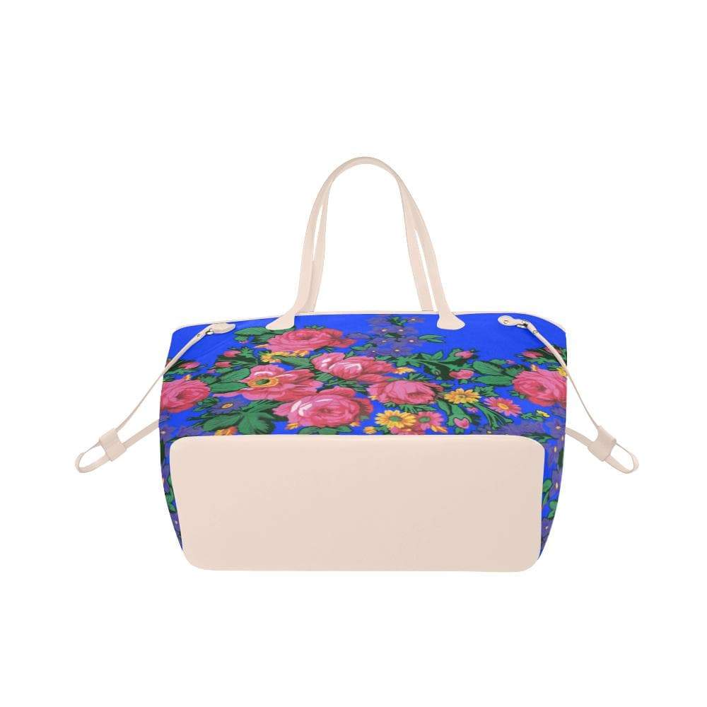 Kokum's Revenge- Royal Clover Canvas Tote Bag (Model 1661) Clover Canvas Tote Bag (1661) e-joyer