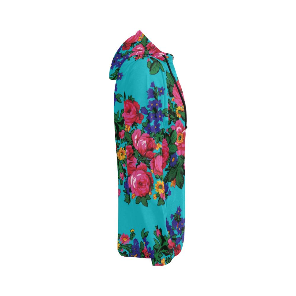 Kokum's Revenge-Sky All Over Print Full Zip Hoodie for Women (Model H14) All Over Print Full Zip Hoodie for Women (H14) e-joyer
