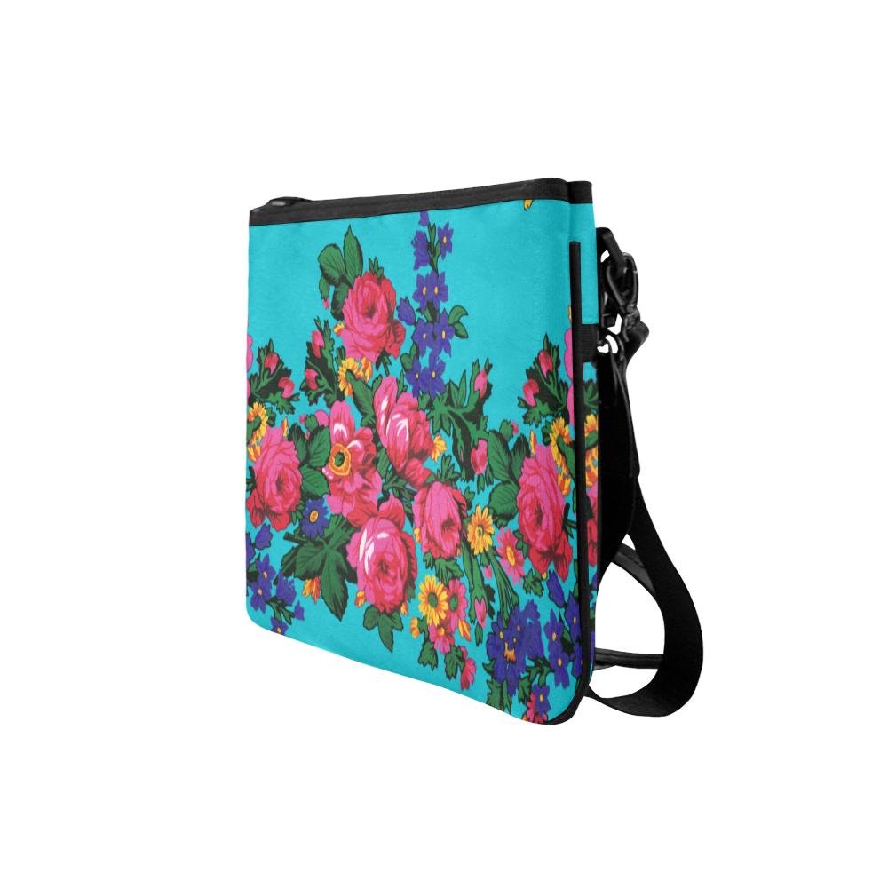 Kokum's Revenge-Sky Slim Clutch Bag (Model 1668) Slim Clutch Bags (1668) e-joyer