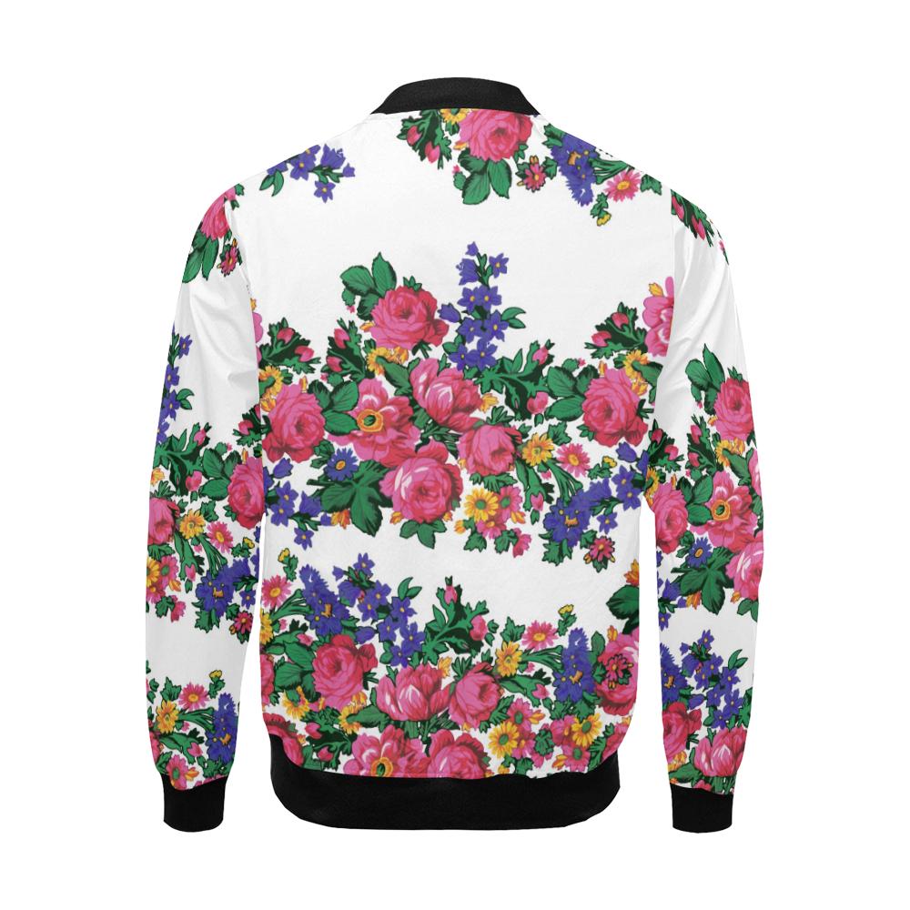 Kokum's Revenge-White All Over Print Bomber Jacket for Men/Large Size (Model H19) All Over Print Bomber Jacket for Men/Large (H19) e-joyer
