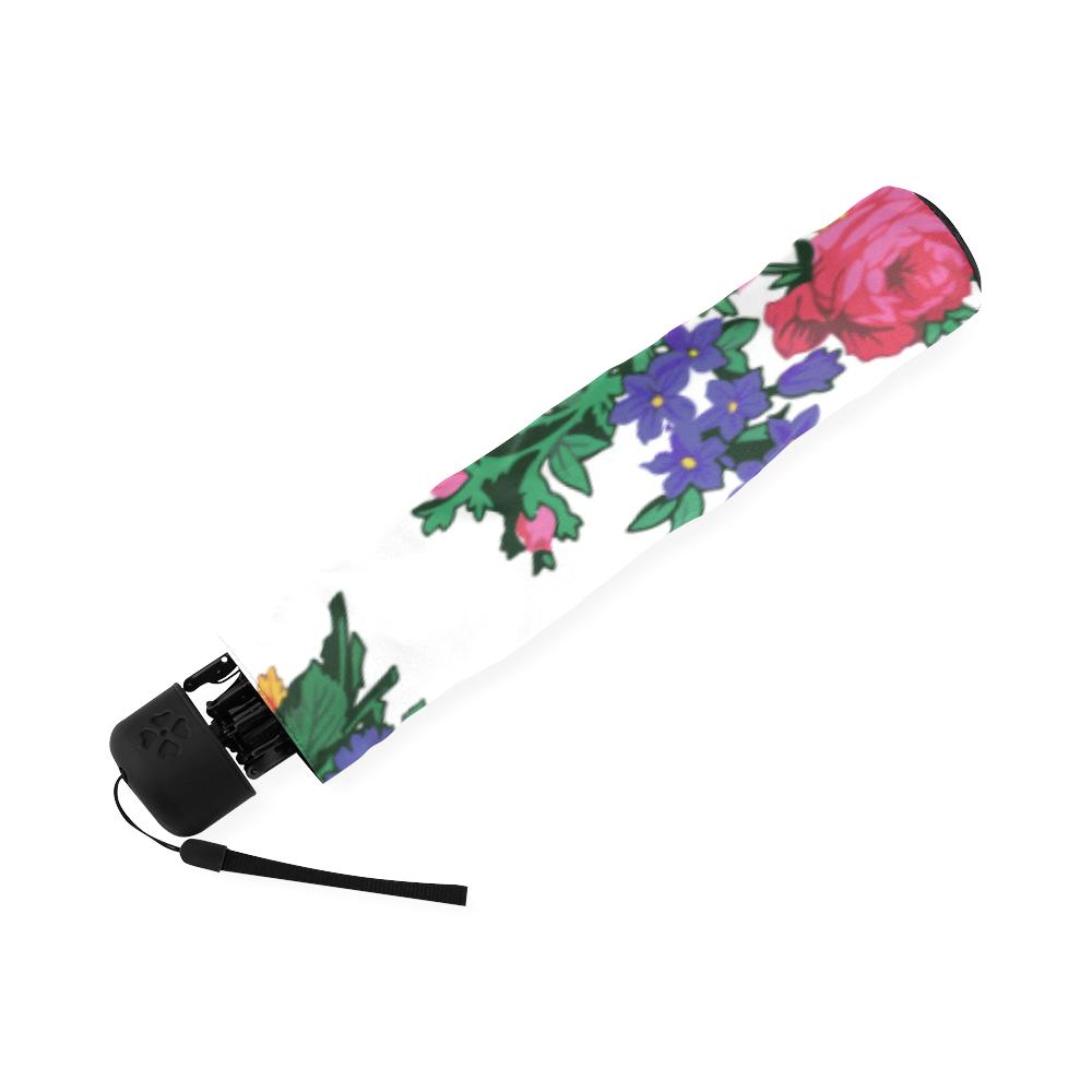 Kokum's Revenge-White Foldable Umbrella Foldable Umbrella e-joyer
