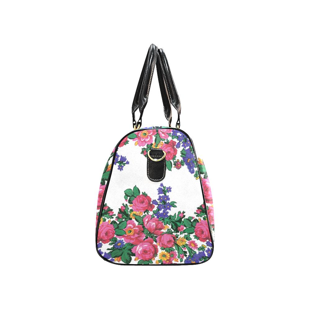 Kokum's Revenge-White New Waterproof Travel Bag/Large (Model 1639) Waterproof Travel Bags (1639) e-joyer