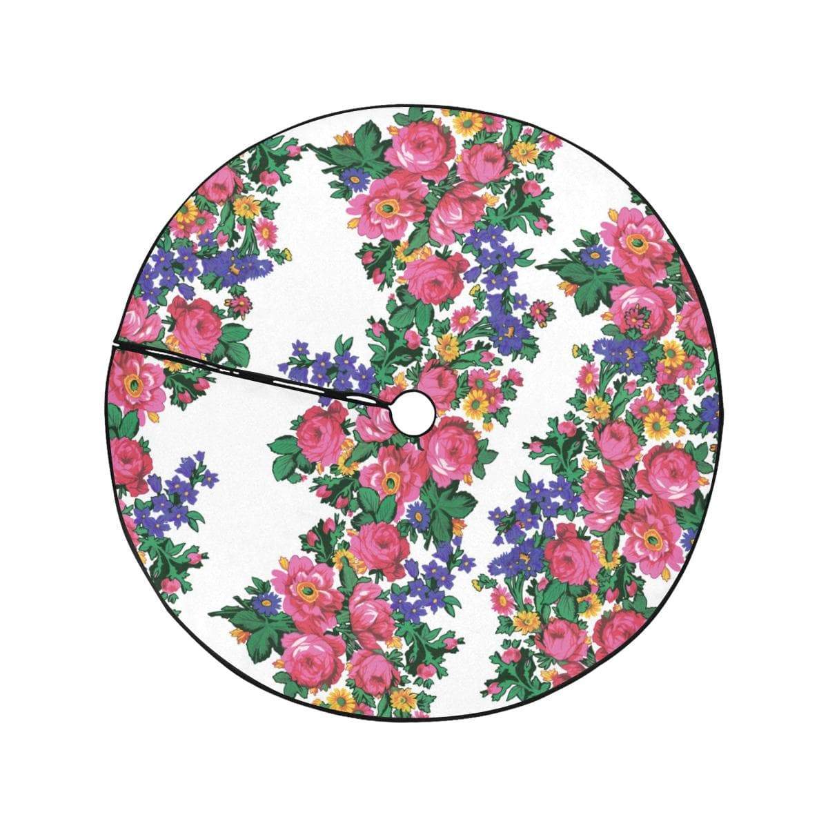 Kokum's Revenge White Tree Skirt by 49 Dzine