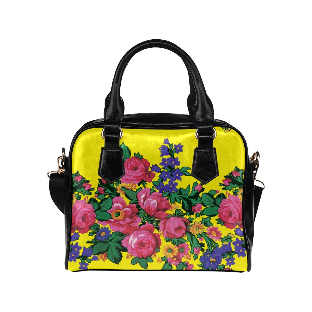 Kokum's Revenge Yellow Shoulder Bag by 49 Dzine