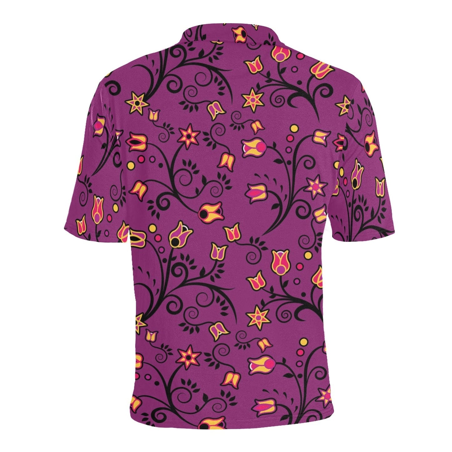 Lollipop Star Men's All Over Print Polo Shirt (Model T55) Men's Polo Shirt (Model T55) e-joyer