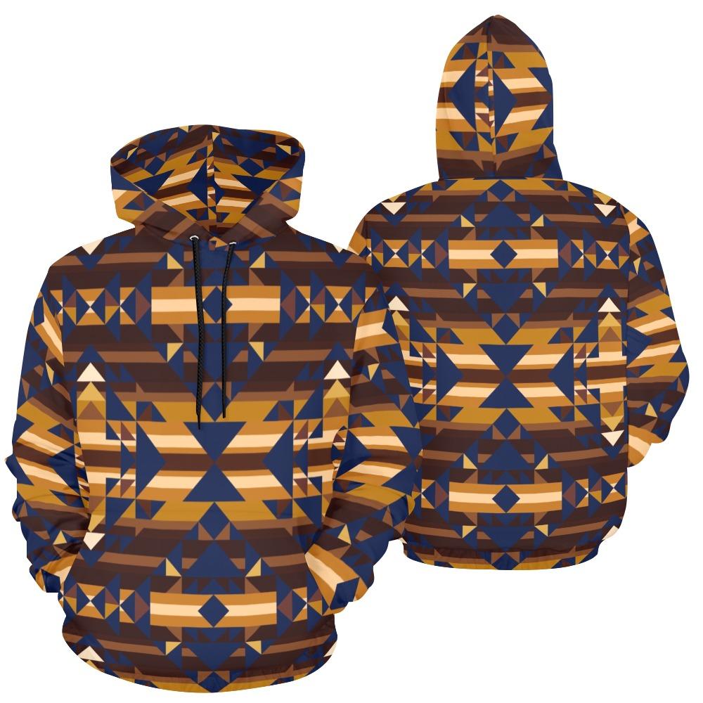 Marron Cloud All Over Print Hoodie for Men (USA Size) (Model H13) All Over Print Hoodie for Men (H13) e-joyer