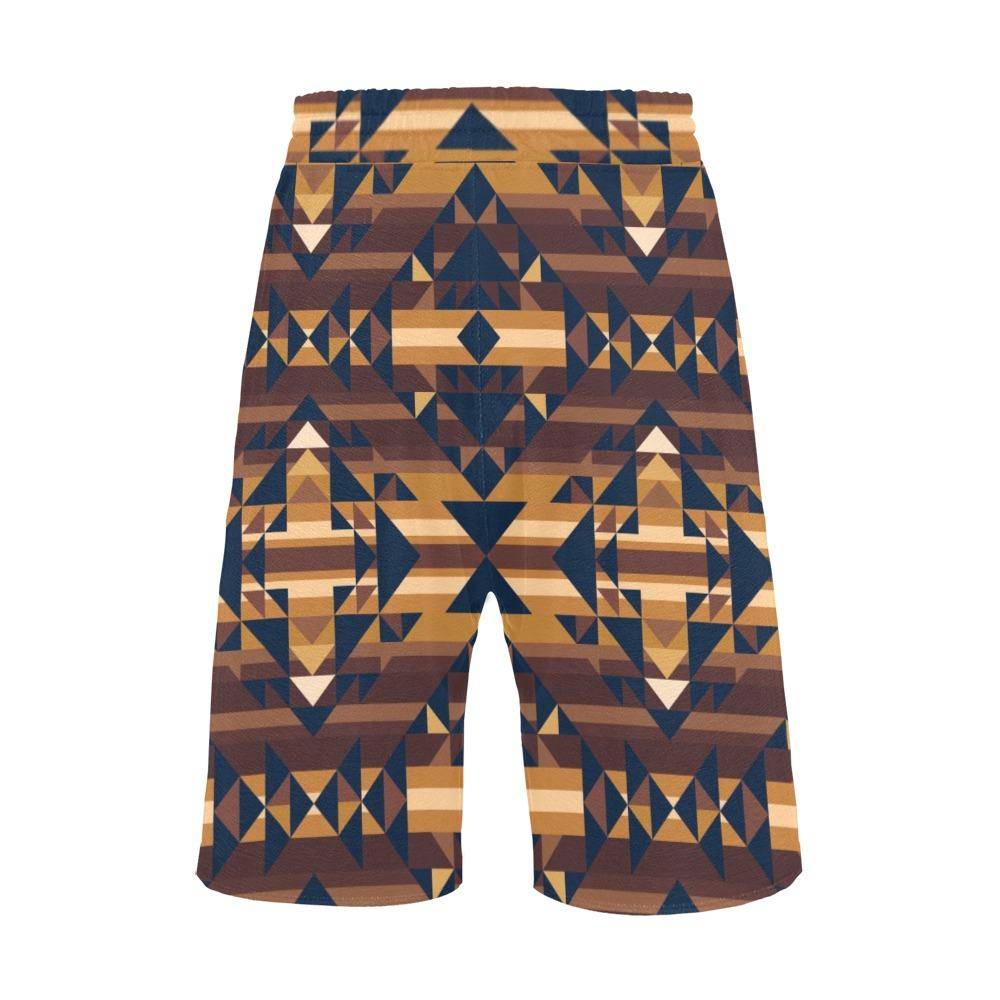 Marron Cloud Men's All Over Print Casual Shorts (Model L23) short e-joyer