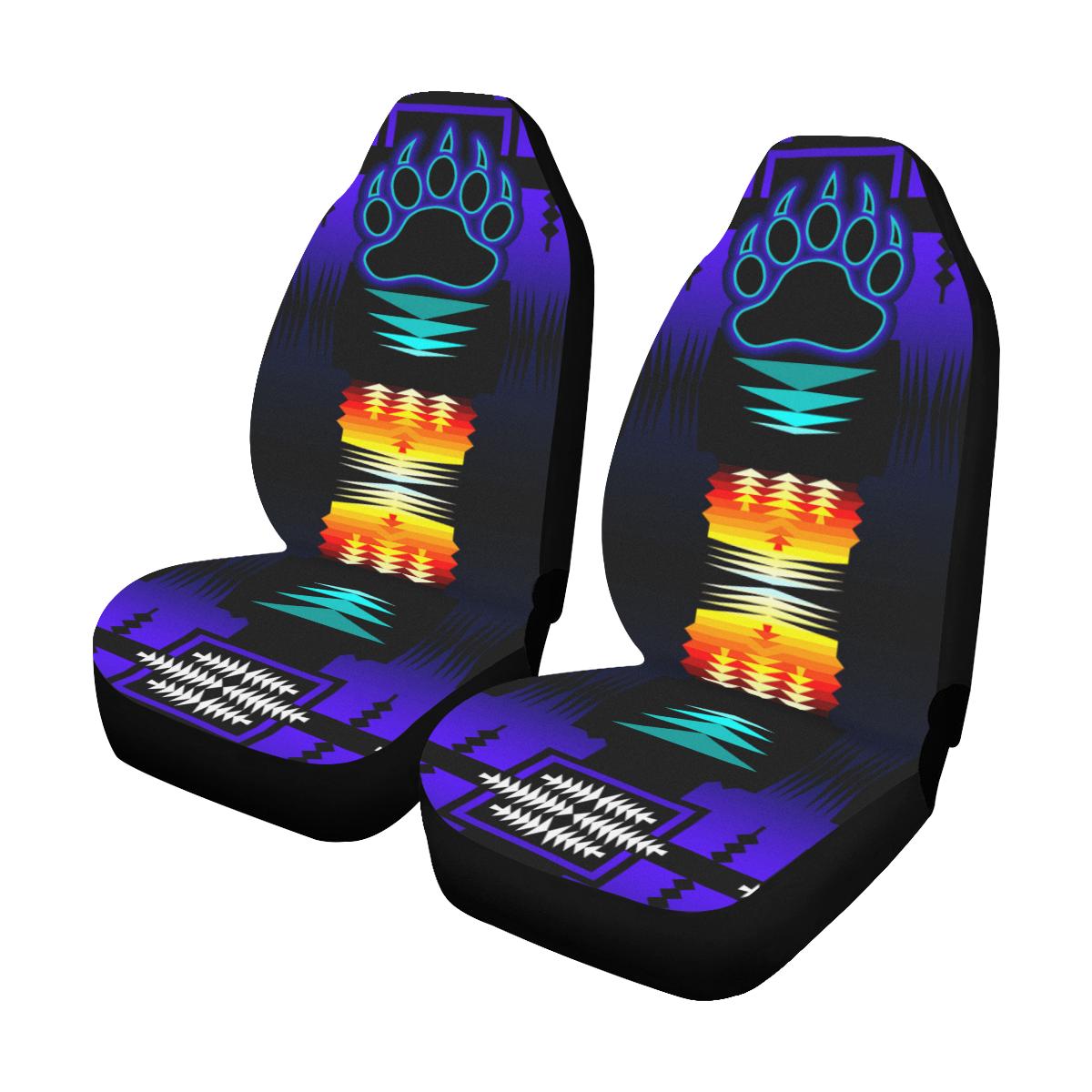 Midnight Sage Fire Bearpaw Car Seat Covers (Set of 2) Car Seat Covers e-joyer