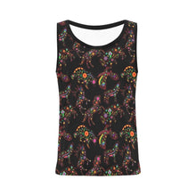 Load image into Gallery viewer, Neon Floral Animals All Over Print Tank Top for Women (Model T43) All Over Print Tank Top for Women (T43) e-joyer 
