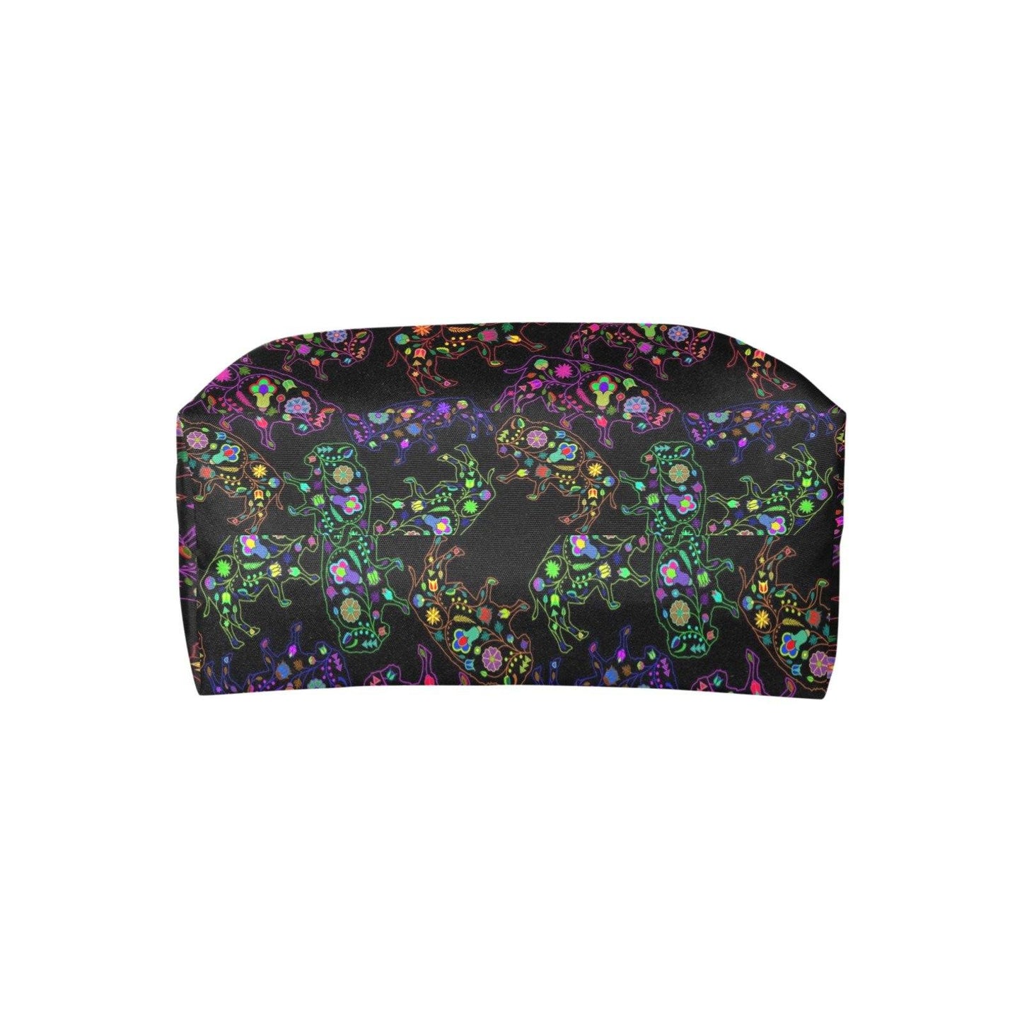 Neon Floral Buffalos Single-Shoulder Lady Handbag (Model 1714) bag e-joyer