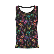 Load image into Gallery viewer, Neon Floral Eagles All Over Print Tank Top for Women (Model T43) All Over Print Tank Top for Women (T43) e-joyer 
