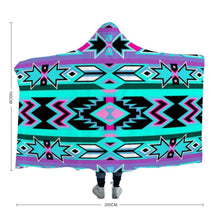 Load image into Gallery viewer, Northeast Journey Hooded Blanket 49 Dzine 
