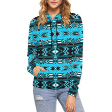 Load image into Gallery viewer, Northern Journey All Over Print Hoodie for Women (USA Size) (Model H13) All Over Print Hoodie for Women (H13) e-joyer 
