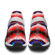 Load image into Gallery viewer, Northwest Ribbonwork Bustles Okaki Sneakers Shoes 49 Dzine 
