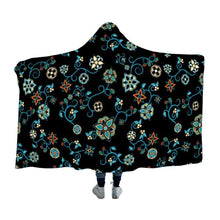 Load image into Gallery viewer, Ocean Bloom Hooded Blanket blanket 49 Dzine 
