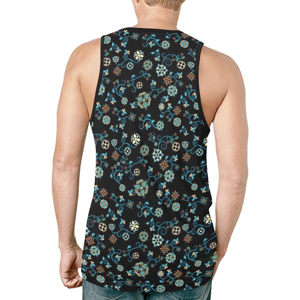 Ocean Bloom New All Over Print Tank Top for Men (Model T46) New All Over Print Tank Top for Men (T46) e-joyer