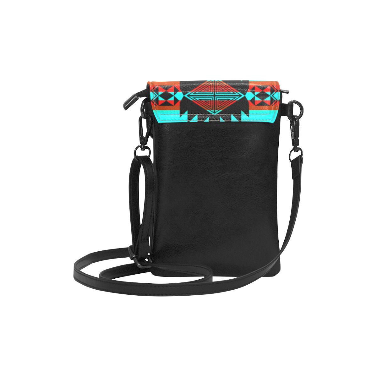 Okotoks Arrow Small Cell Phone Purse (Model 1711) Small Cell Phone Purse (1711) e-joyer