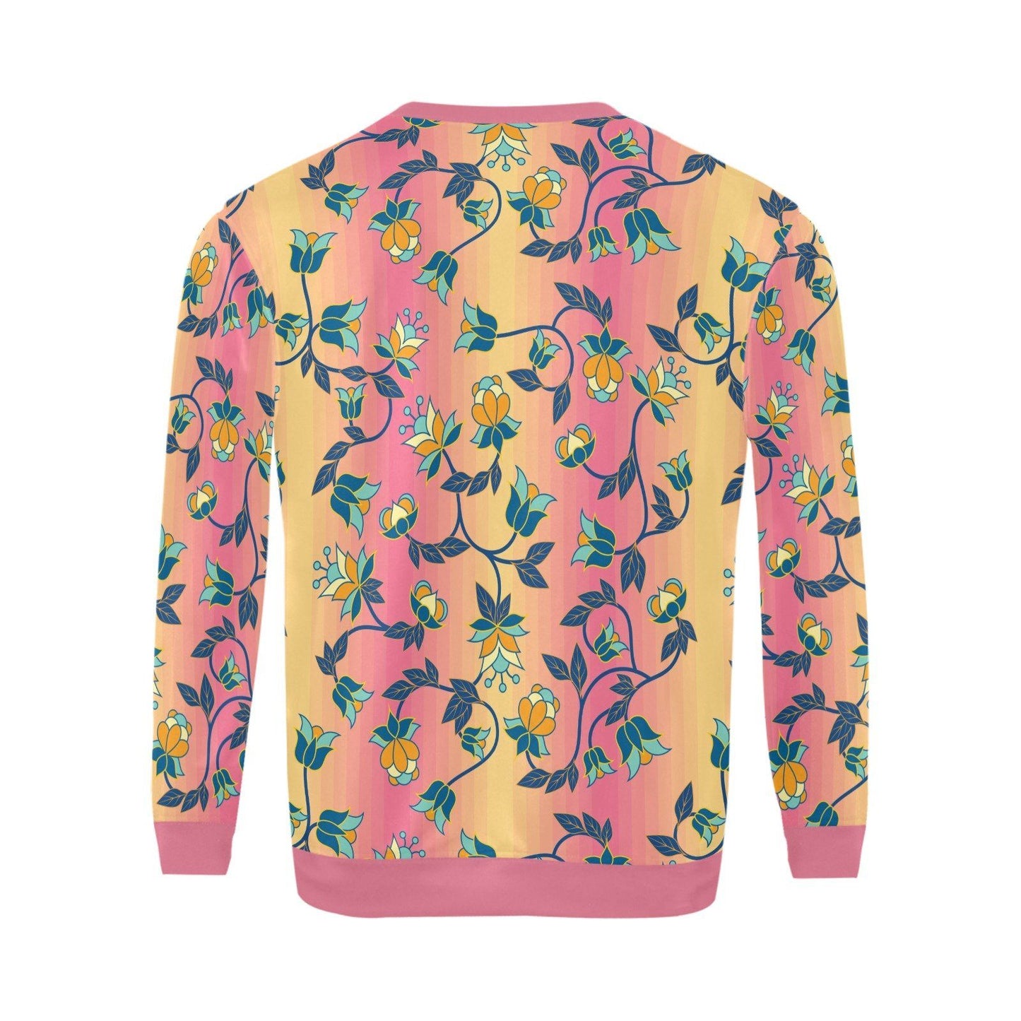 Orange Days All Over Print Crewneck Sweatshirt for Men (Model H18) shirt e-joyer