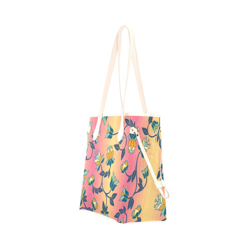 Orange Days Clover Canvas Tote Bag (Model 1661) Clover Canvas Tote Bag (1661) e-joyer