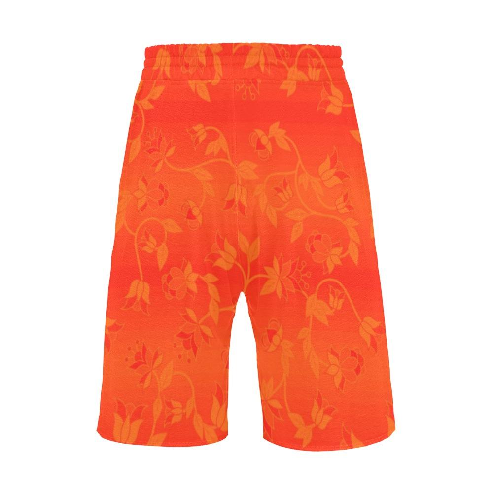 Orange Days Orange Men's All Over Print Casual Shorts (Model L23) Men's Casual Shorts (L23) e-joyer