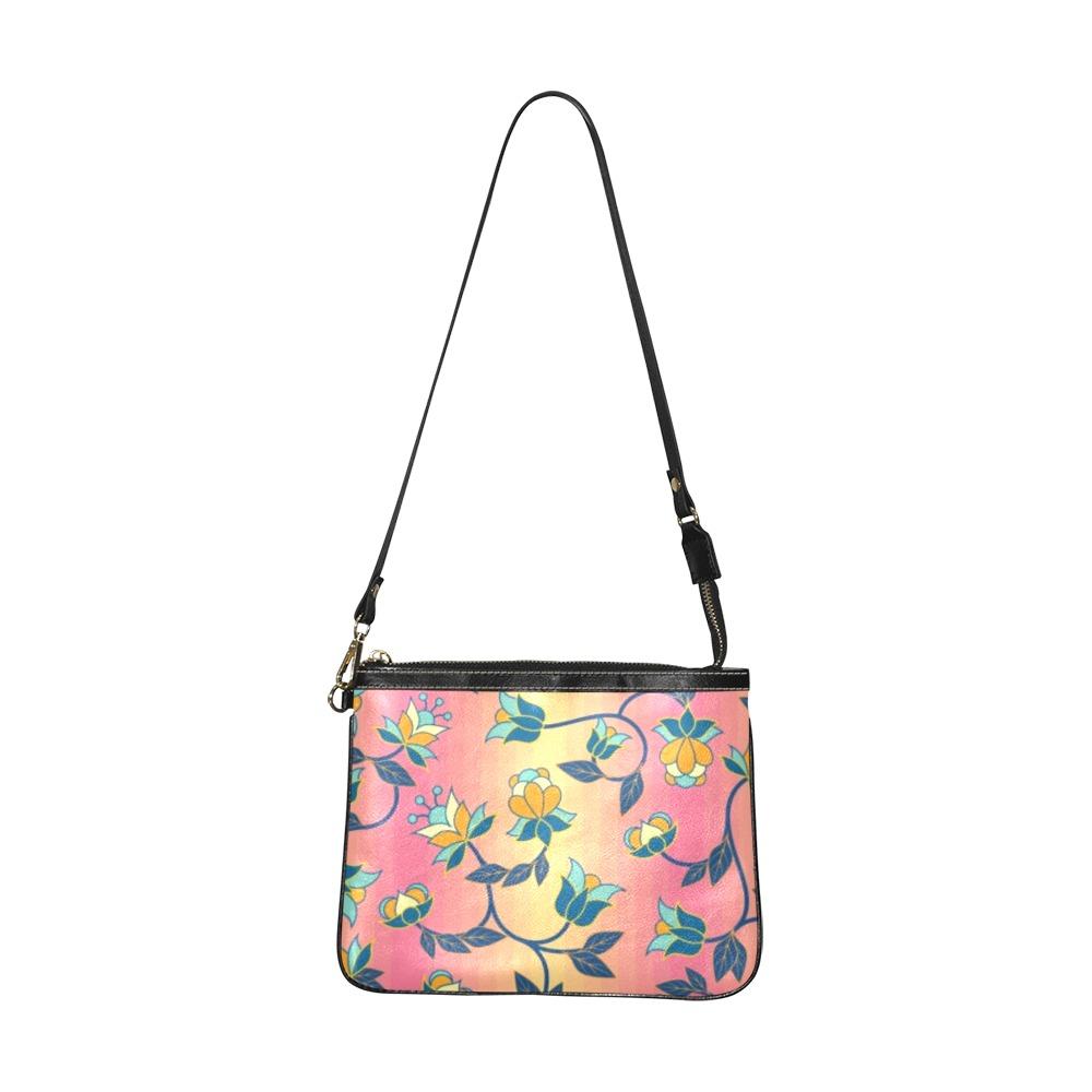 Orange Days Small Shoulder Bag (Model 1710) Small Shoulder Bag (1710) e-joyer